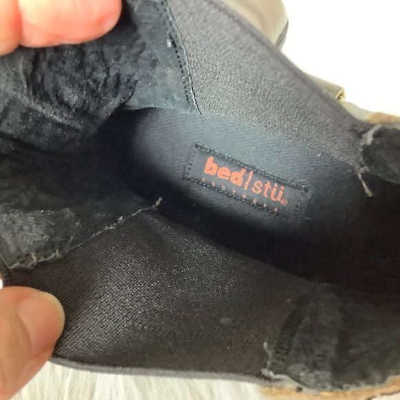 Bed Stu Men's Brown Leather Harness Buckle Chelsea Fairbanks Boots 12 - Picture 5 of 11